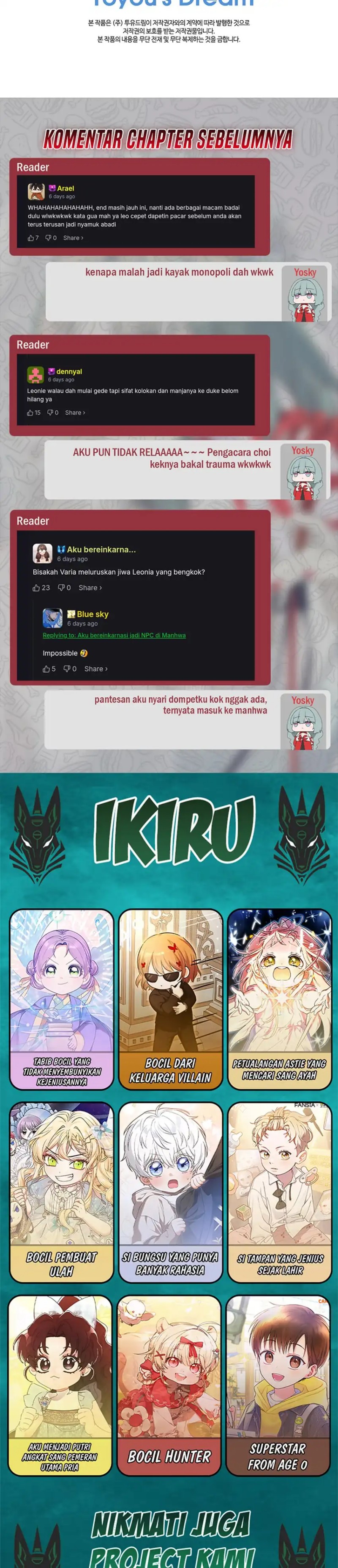 Baca Kill the Male Lead to Become the Villainess - Chapter 172 halaman 33