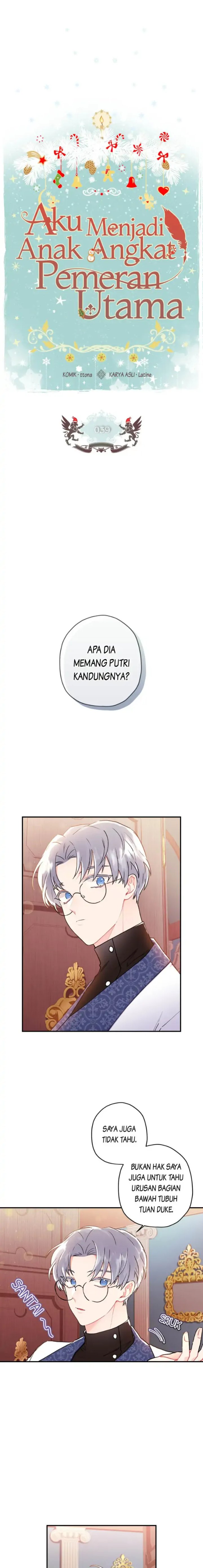 Baca Kill the Male Lead to Become the Villainess - Chapter 39 halaman 1