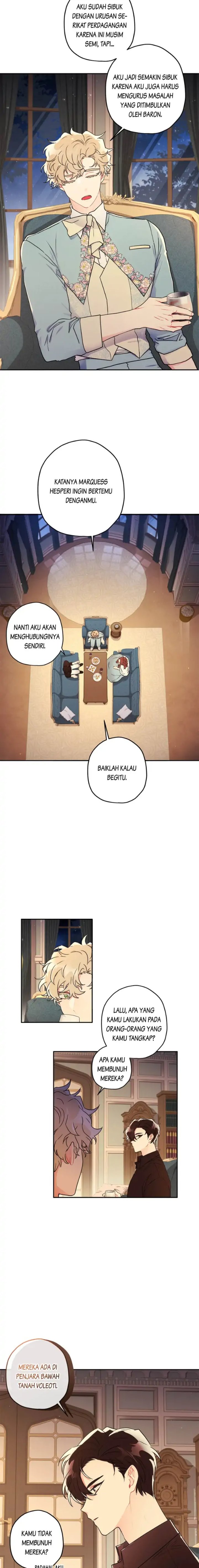 Baca Kill the Male Lead to Become the Villainess - Chapter 60 halaman 8