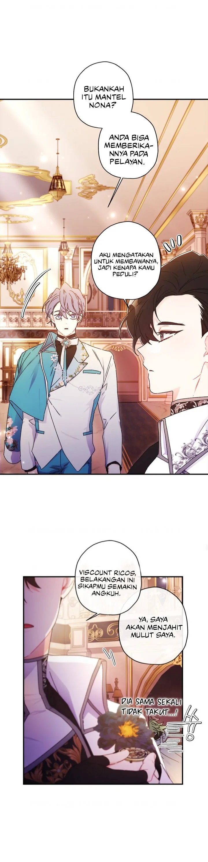Baca Kill the Male Lead to Become the Villainess - Chapter 88 halaman 18