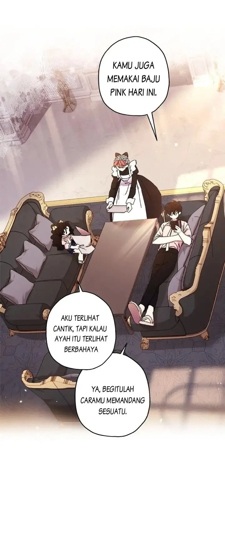 Baca Kill the Male Lead to Become the Villainess - Chapter 97 halaman 4