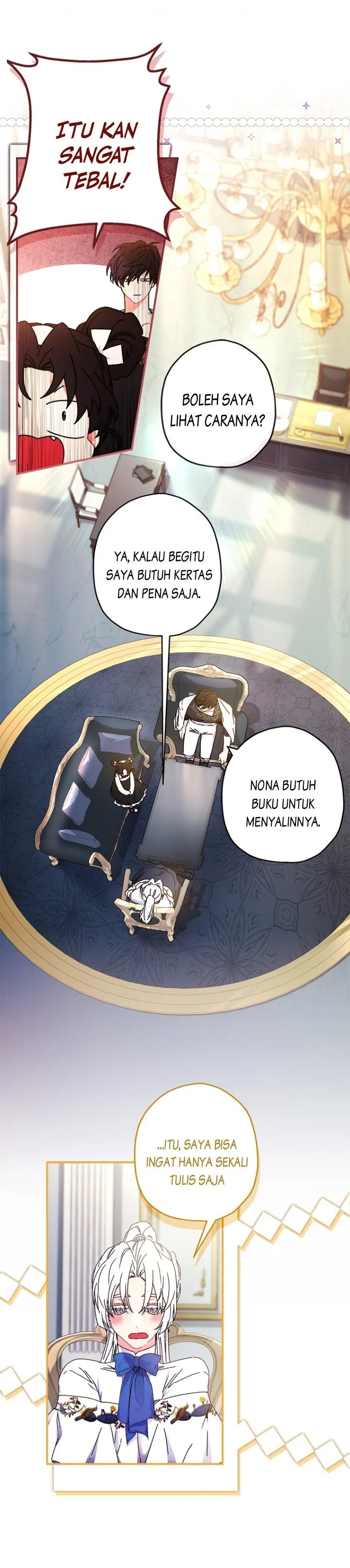 Baca Kill the Male Lead to Become the Villainess - Chapter 98 halaman 19