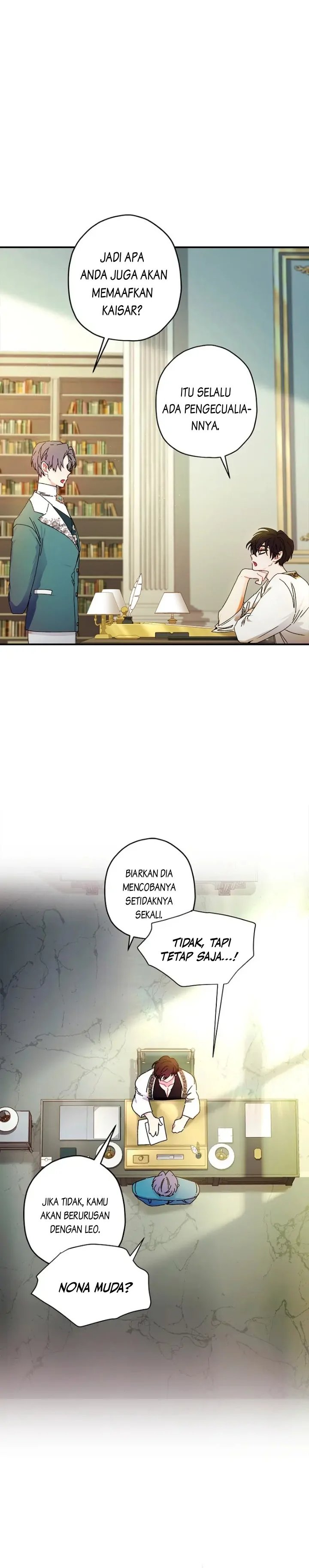 Baca Kill the Male Lead to Become the Villainess - Chapter 99 halaman 4