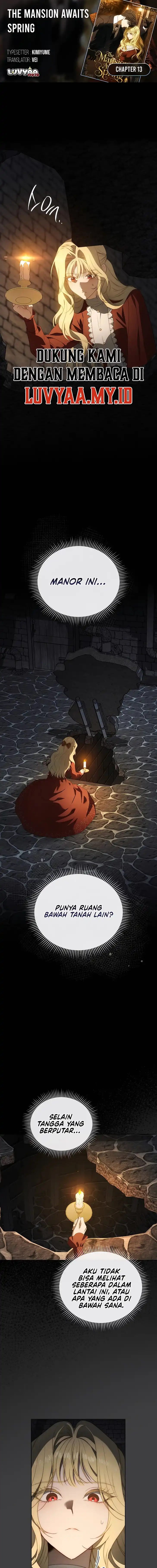Baca The Mansion Awaits Spring - Chapter 13 halaman 1