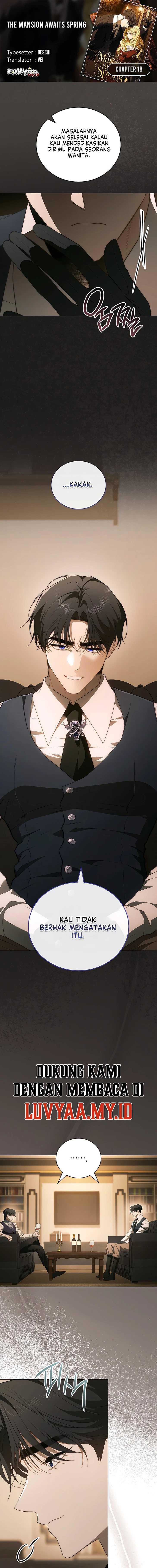 Baca The Mansion Awaits Spring - Chapter 18 halaman 1