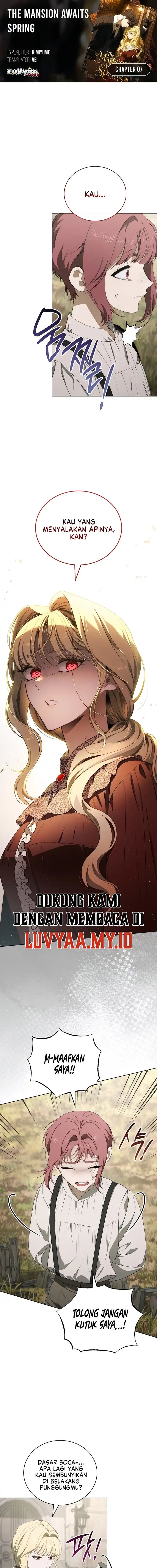 Baca The Mansion Awaits Spring - Chapter 7 halaman 1