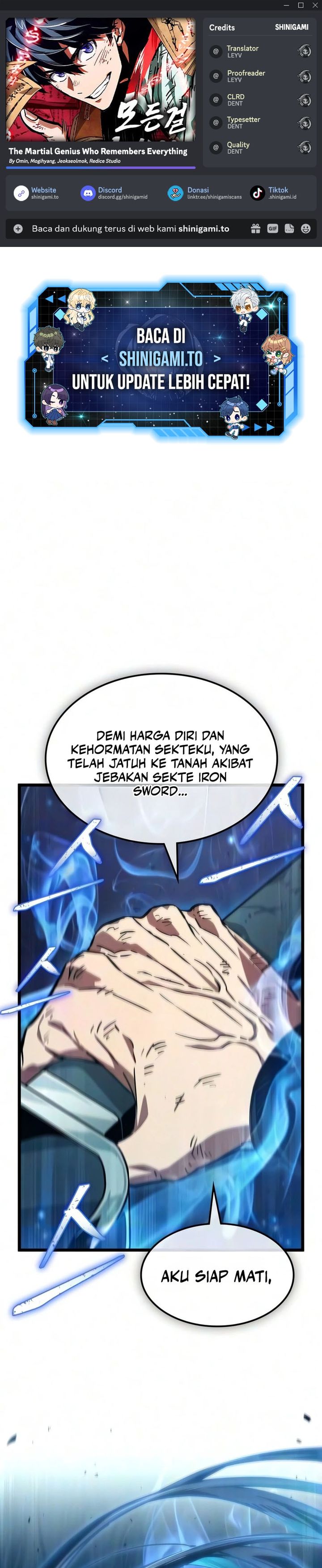 Baca The Martial Genius Who Remembers Everything - Chapter 11 halaman 1