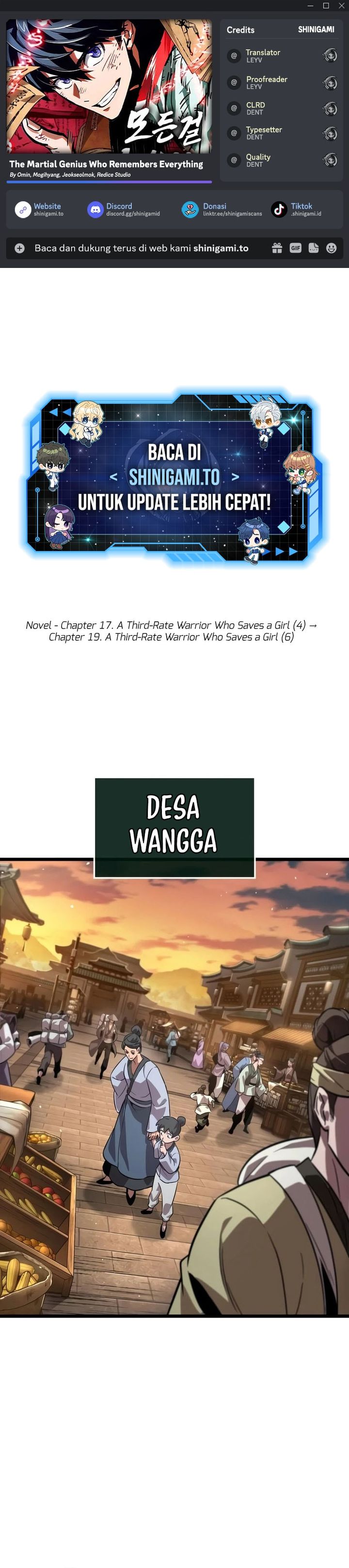Baca The Martial Genius Who Remembers Everything - Chapter 14 halaman 1