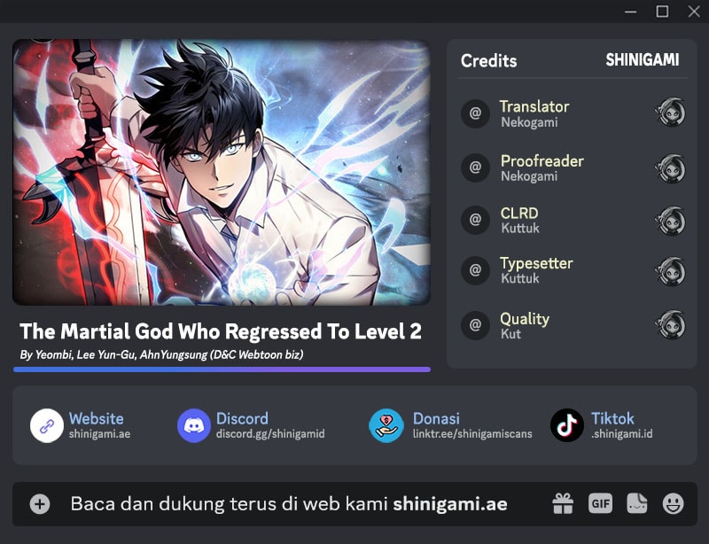 Baca Martial God Regressed to Level 2 - Chapter 114 halaman 1