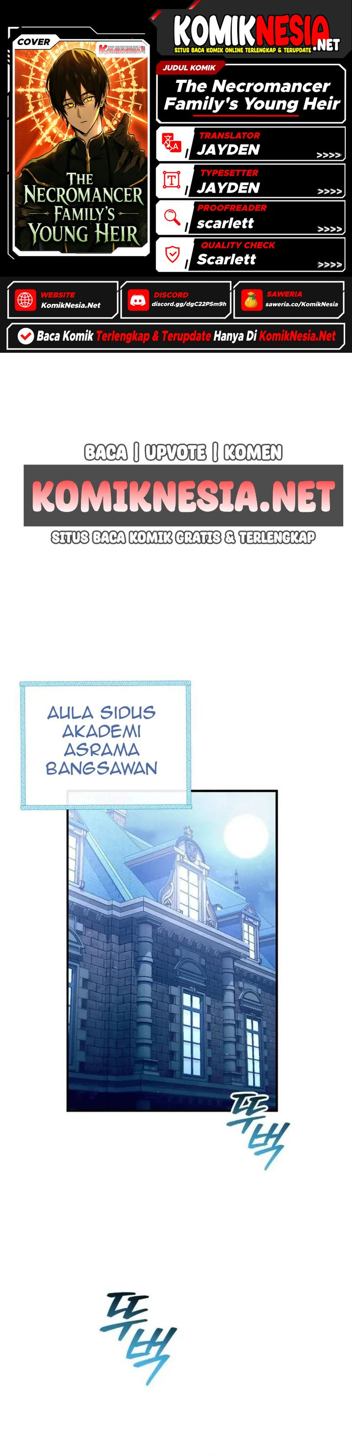 Baca The Necromancer Family's Young Heir - Chapter 62 halaman 1