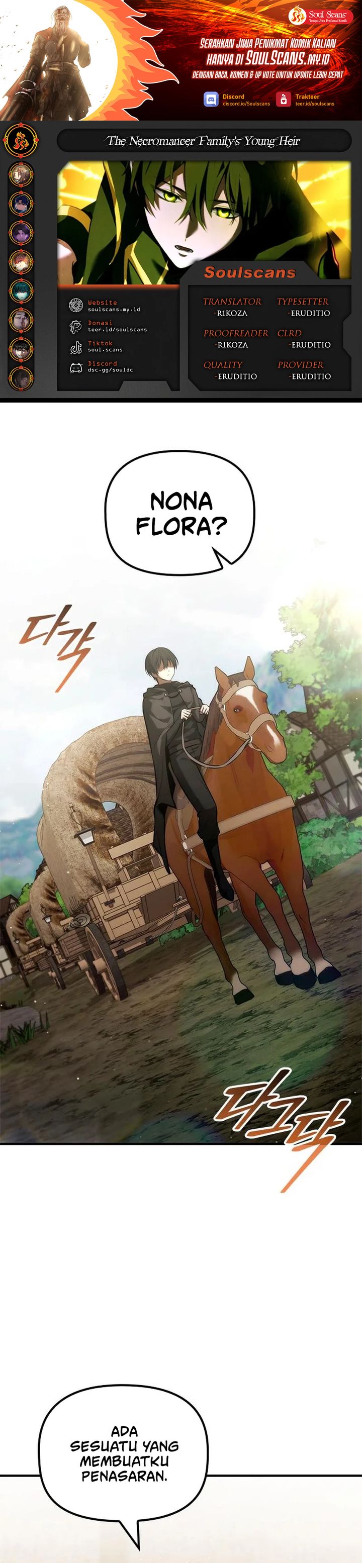 Baca The Necromancer Family's Young Heir - Chapter 66 halaman 1
