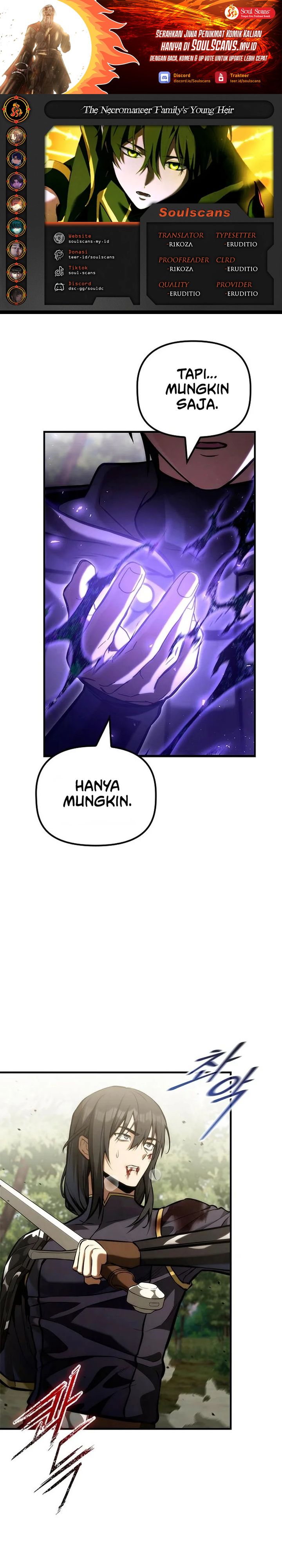 Baca The Necromancer Family's Young Heir - Chapter 67 halaman 1
