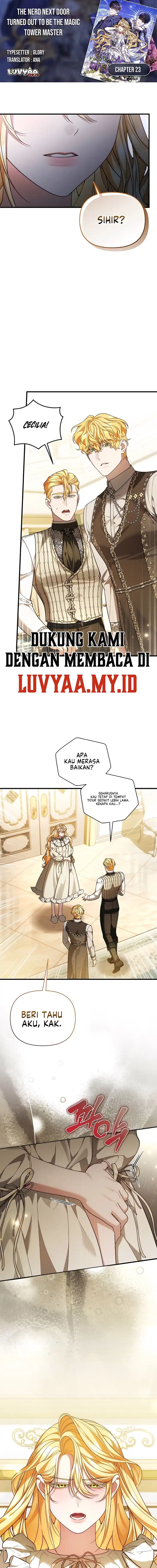 The Nerd Next Door Turned Out to Be the Magic Tower Master Chapter 23 - Page 1