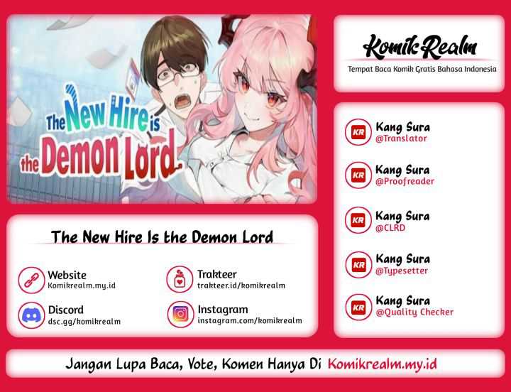 Baca The New Hire Is the Demon Lord - Chapter 3 halaman 1