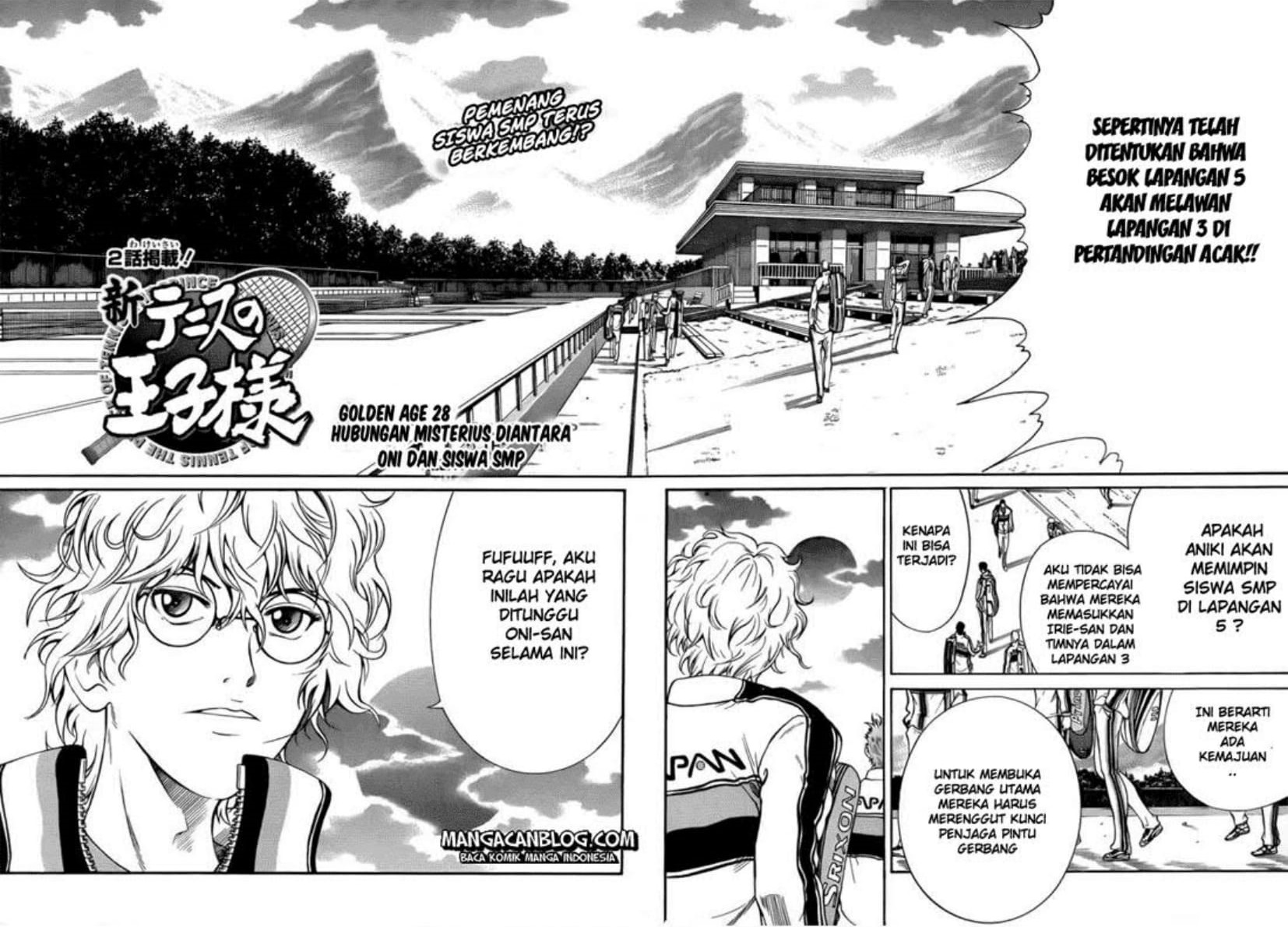 Baca The New Of Prince Tennis - Chapter 28 halaman 1