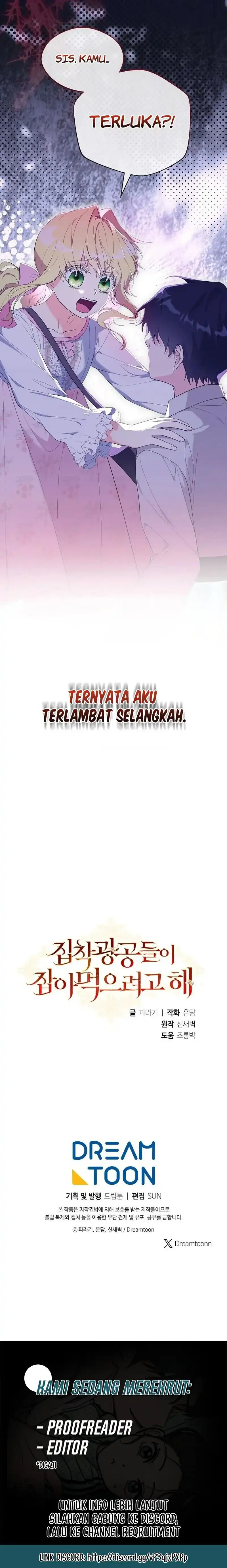 Baca The Obsessive Male Leads Want to Eat Me Alive Chapter 2 Bahasa Indonesia page 34