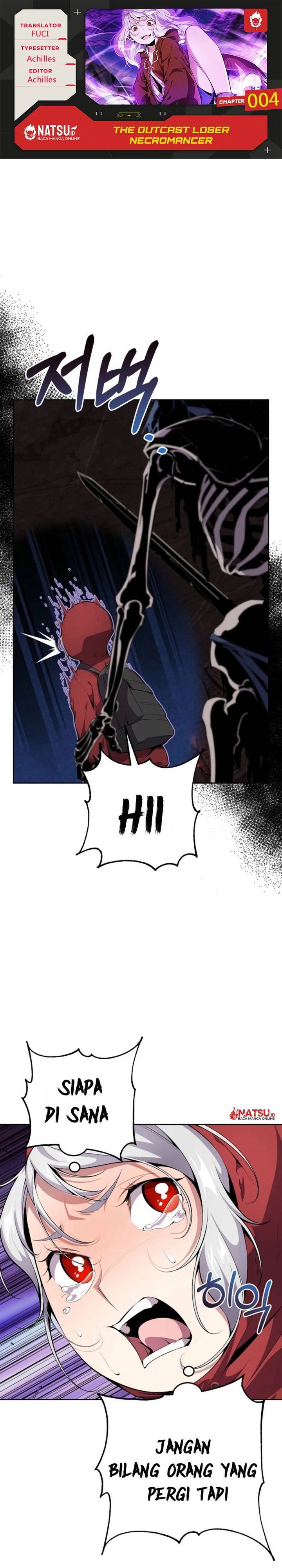 Baca The Outcast Loser Necromancer Chapter 4 Bahasa Indonesia page 6