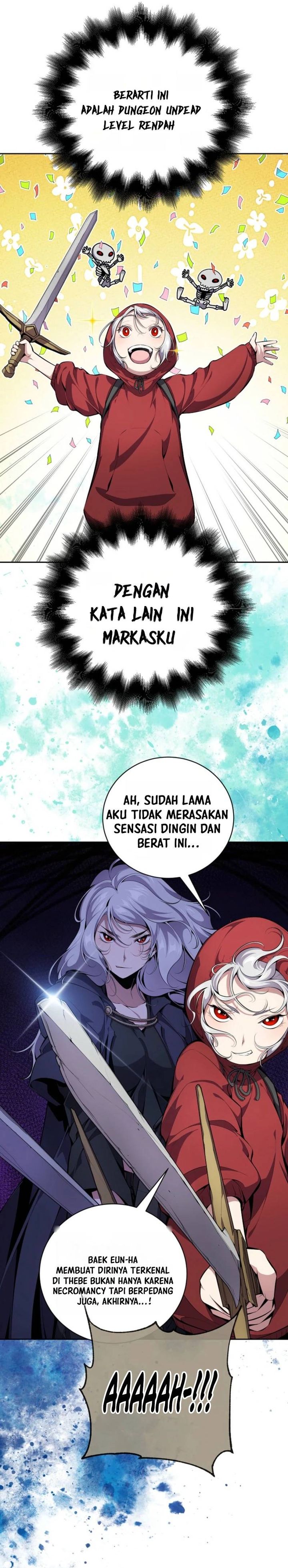 Baca The Outcast Loser Necromancer Chapter 4 Bahasa Indonesia page 16