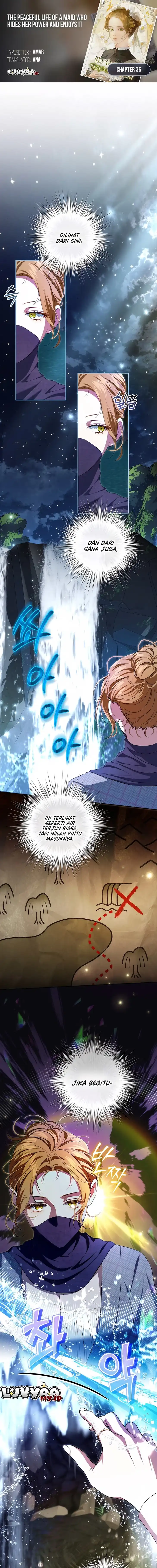 The Peaceful Life of a Maid Who Hides Her Power and Enjoys It Chapter 36 - Page 1