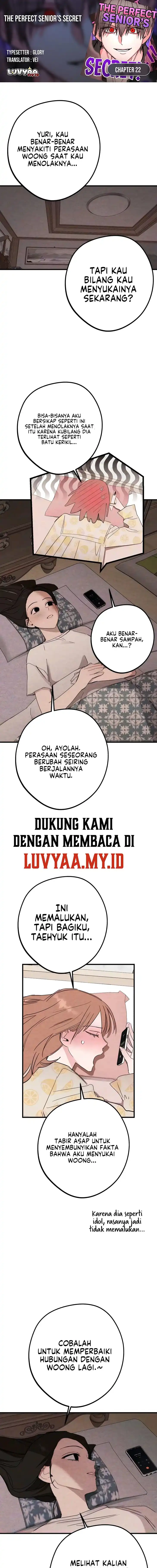 Baca The Perfect Senior’s Secret! Chapter 22 Bahasa Indonesia page 6