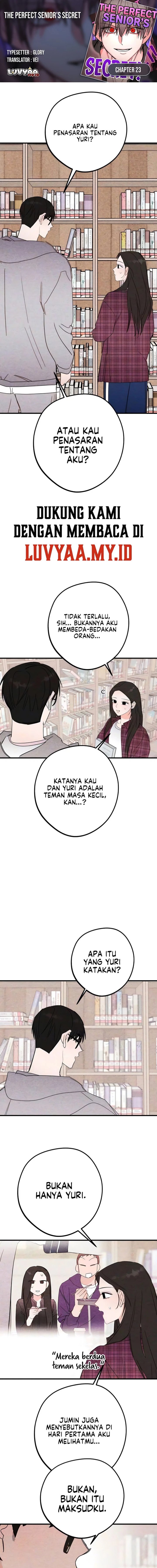 The Perfect Senior’s Secret! Chapter 23 - Page 1