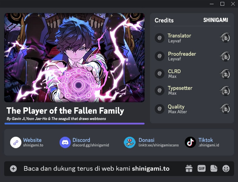 Baca The Player Of The Fallen Family - Chapter 38 halaman 1