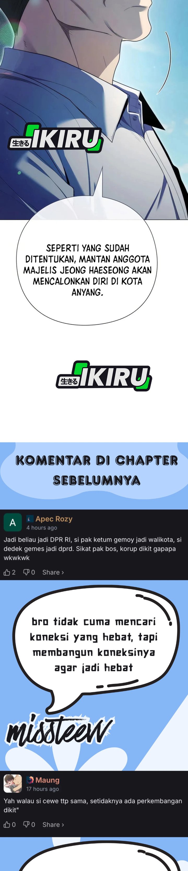 Baca Foresighting Politician The Politician Who Can See the Future - Chapter 24 halaman 35