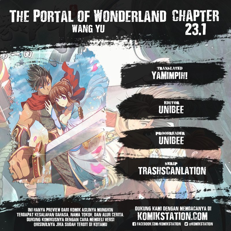 Baca The Portal of Wonderland - Chapter 23 halaman 1