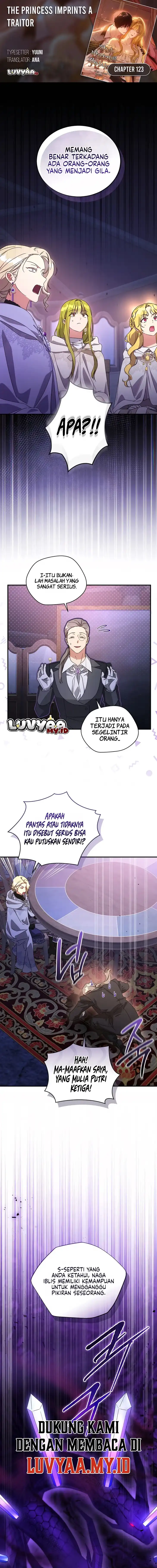 The Princess Imprints A Traitor Chapter 123 - Page 1