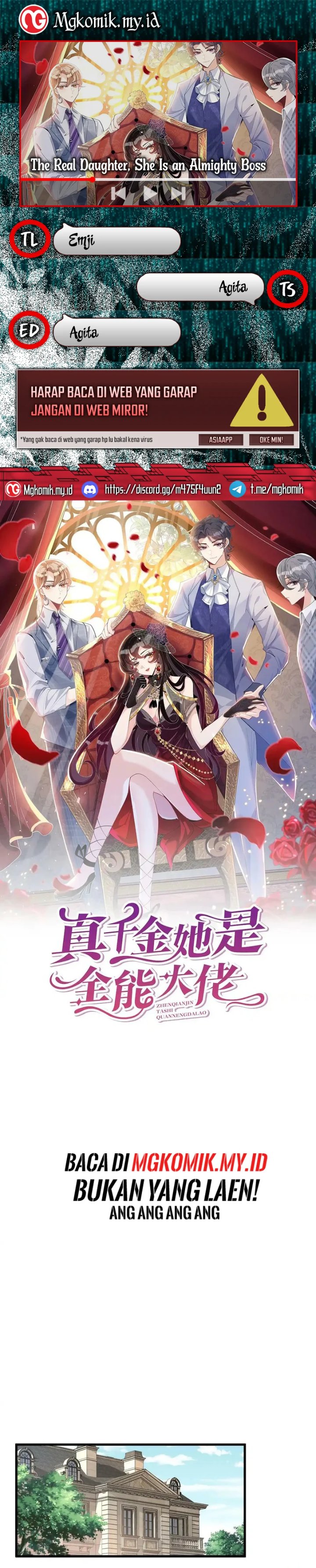 The Real Daughter, She Is an Almighty Boss Chapter 14 - Page 1