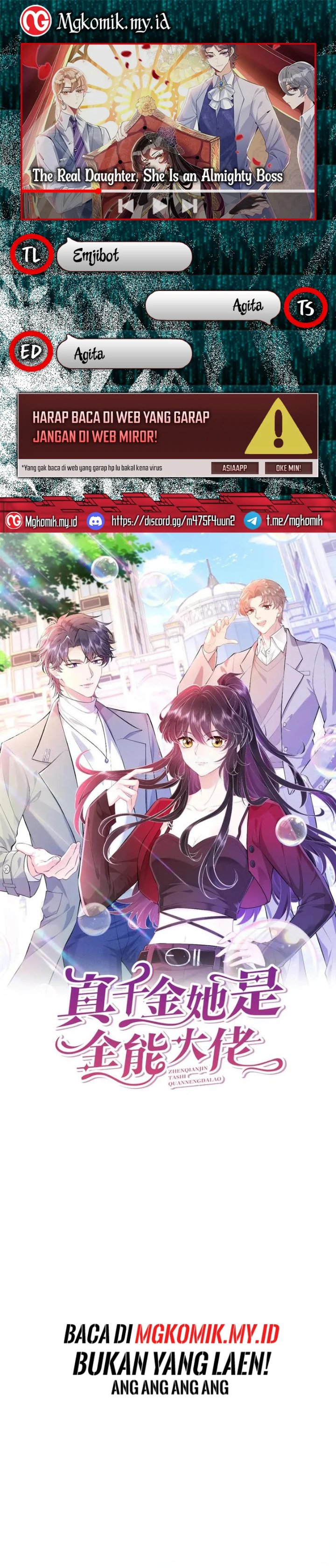 The Real Daughter, She Is an Almighty Boss Chapter 48 - Page 1