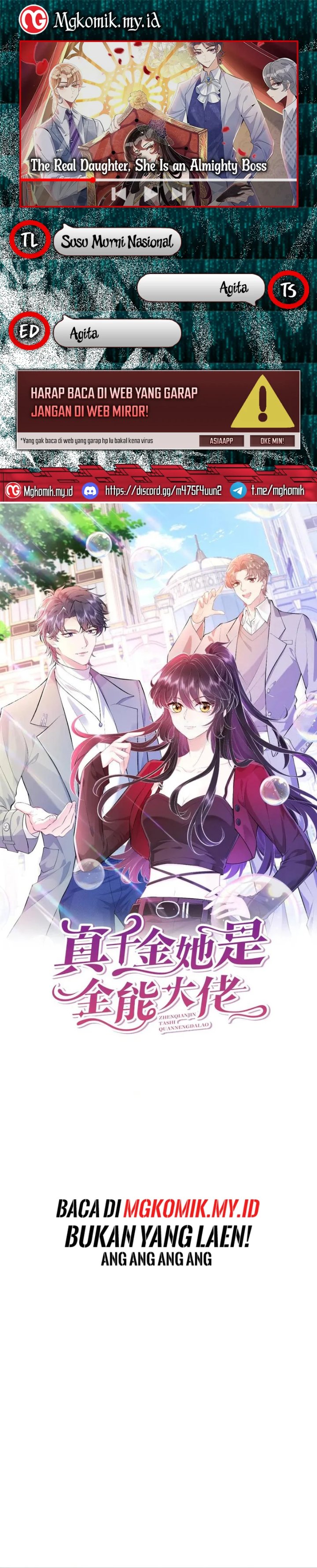 The Real Daughter, She Is an Almighty Boss Chapter 52 - Page 1