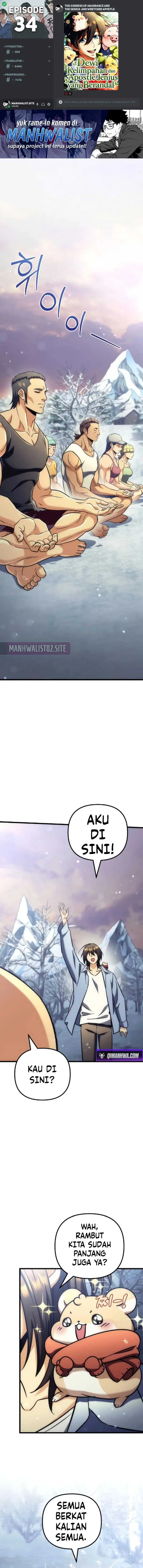 Baca The Rebellious Apostle of the Harvest Goddess - Chapter 34 halaman 1
