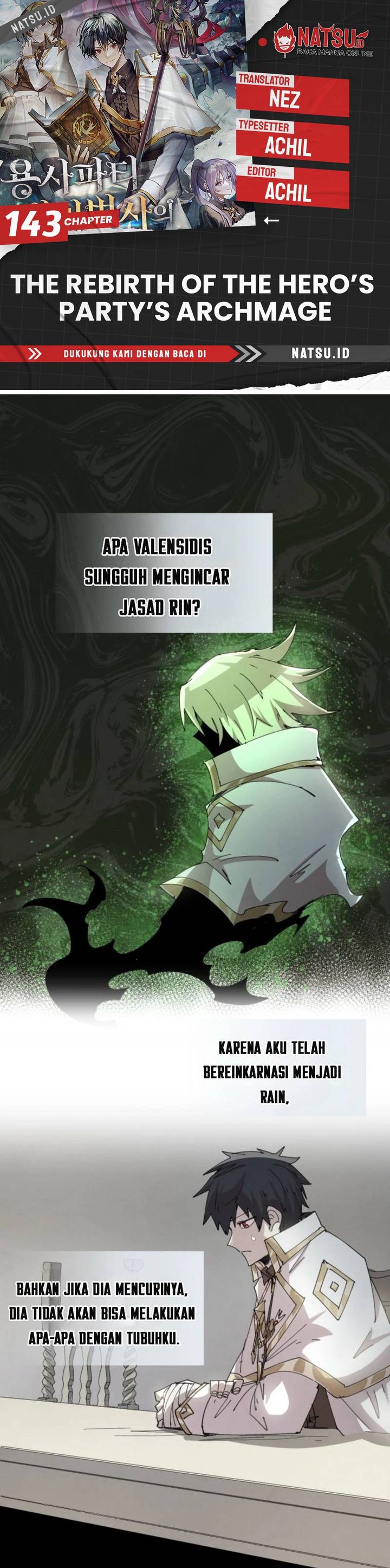 Baca The Rebirth of the Hero's Party's Archmage - Chapter 143 halaman 1