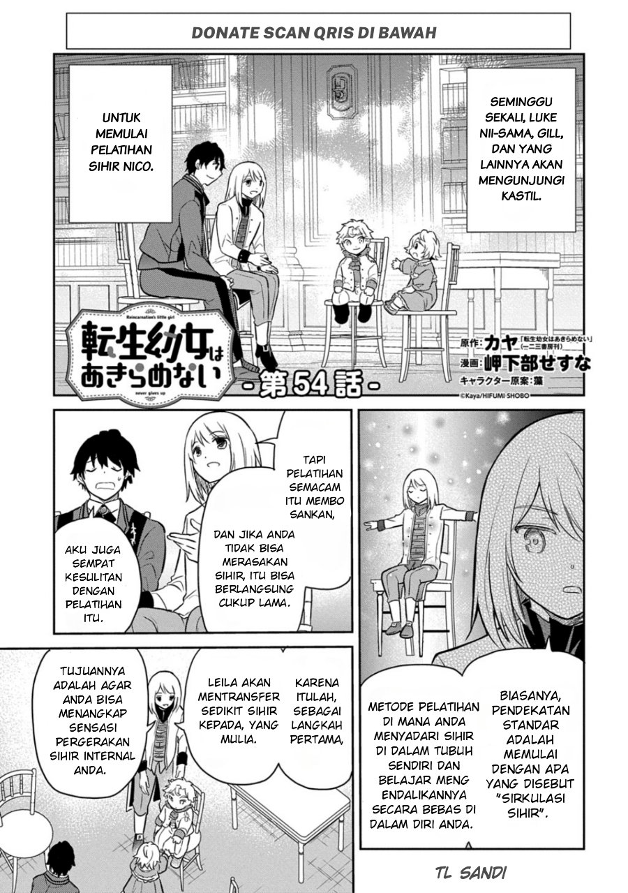 The Reborn Little Girl Won’t Give Up Chapter 54 - Page 1
