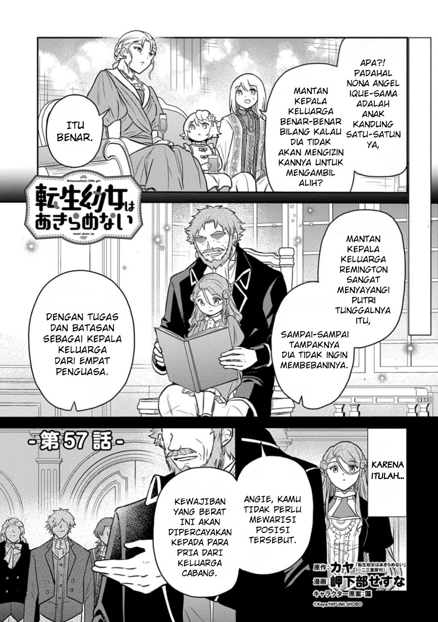 The Reborn Little Girl Won’t Give Up Chapter 57 - Page 1