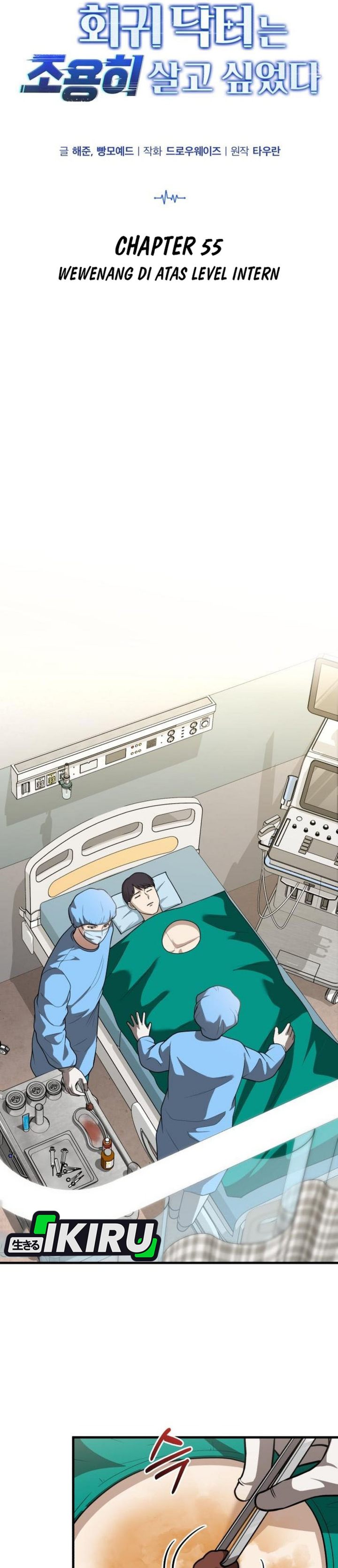 Baca The Regressed Doctor Just Wanted to Live Quietly - Chapter 55 halaman 6