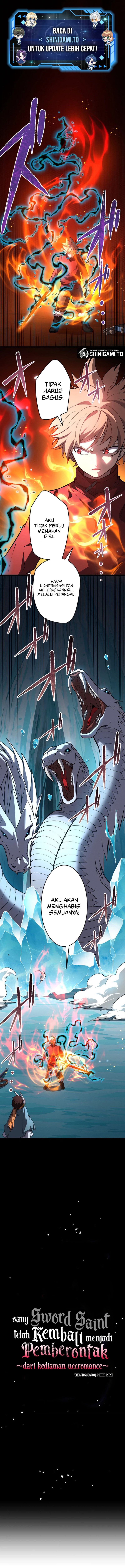 The Regressed Former Sword Saint Becomes A Rebel Of The Necromancer House Chapter 22 - Page 2