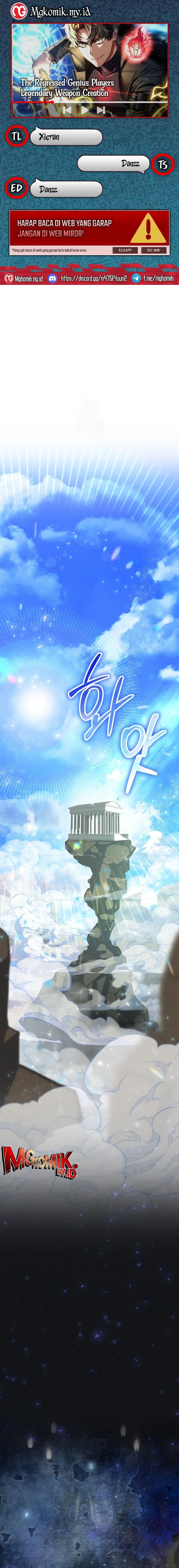 Baca The Regressed Genius Player's Legendary Weapon Creation - Chapter 3 halaman 1