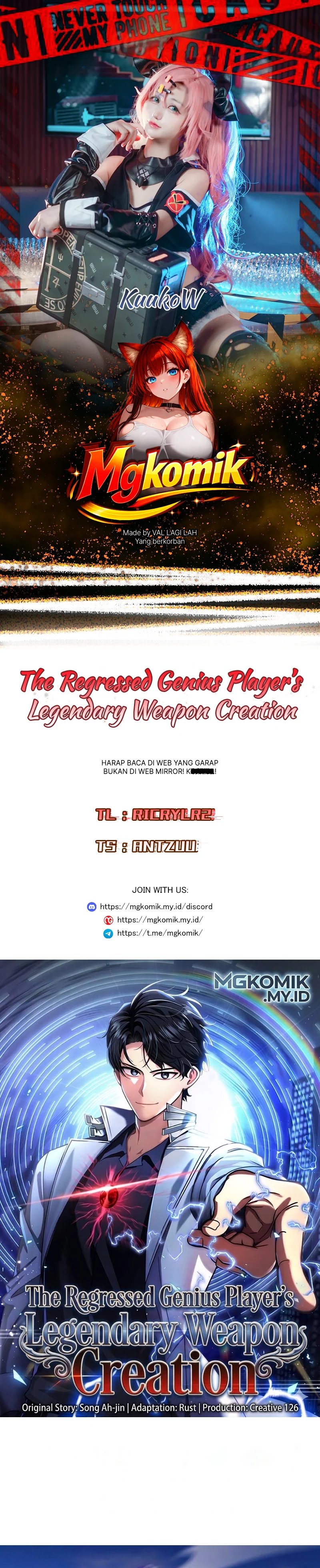 Baca The Regressed Genius Player's Legendary Weapon Creation - Chapter 78 halaman 1