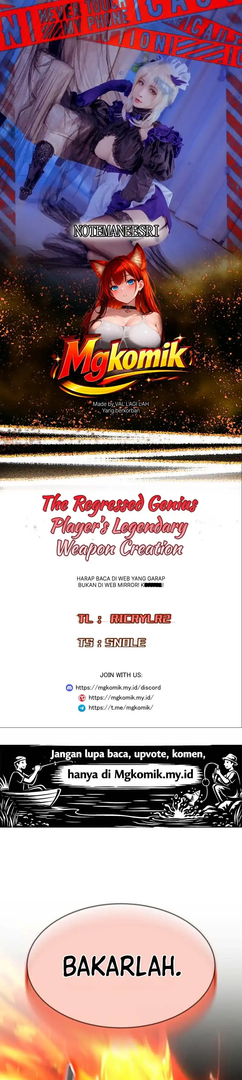 Baca The Regressed Genius Player's Legendary Weapon Creation - Chapter 82 halaman 1