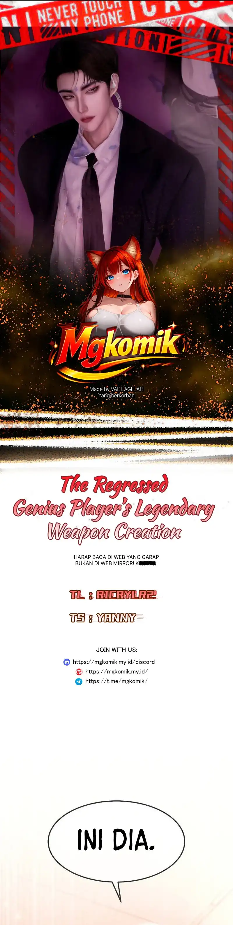 Baca The Regressed Genius Player's Legendary Weapon Creation - Chapter 85 halaman 1