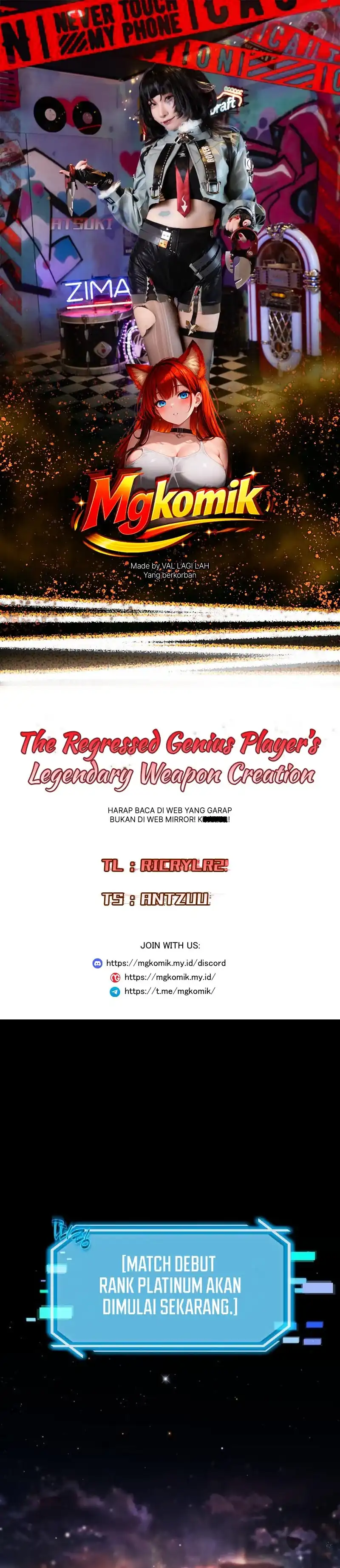 Baca The Regressed Genius Player's Legendary Weapon Creation - Chapter 87 halaman 1
