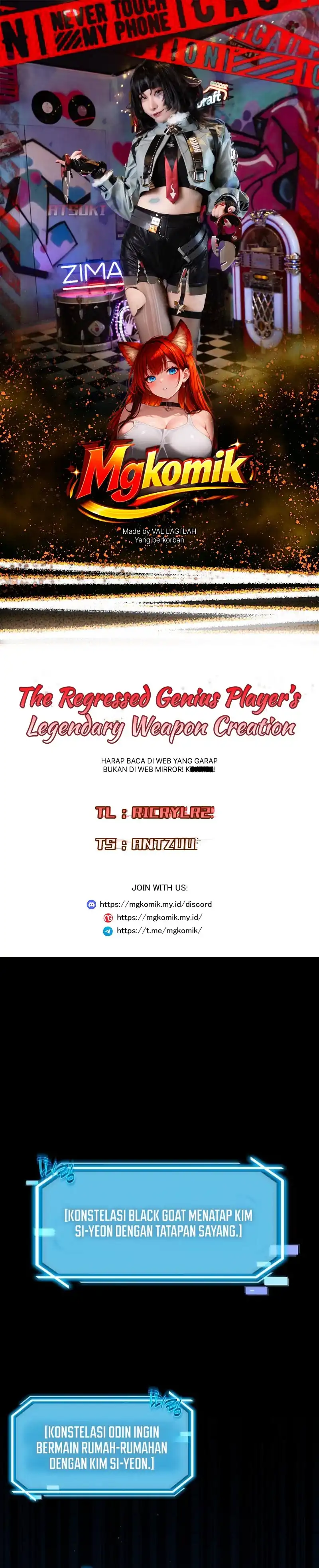 Baca The Regressed Genius Player's Legendary Weapon Creation - Chapter 88 halaman 1