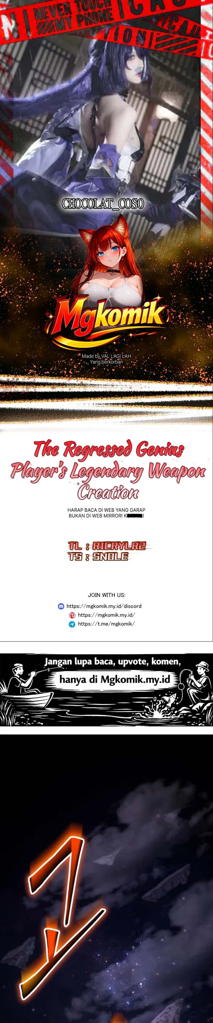 The Regressed Genius Player's Legendary Weapon Creation Chapter 92 - Page 1