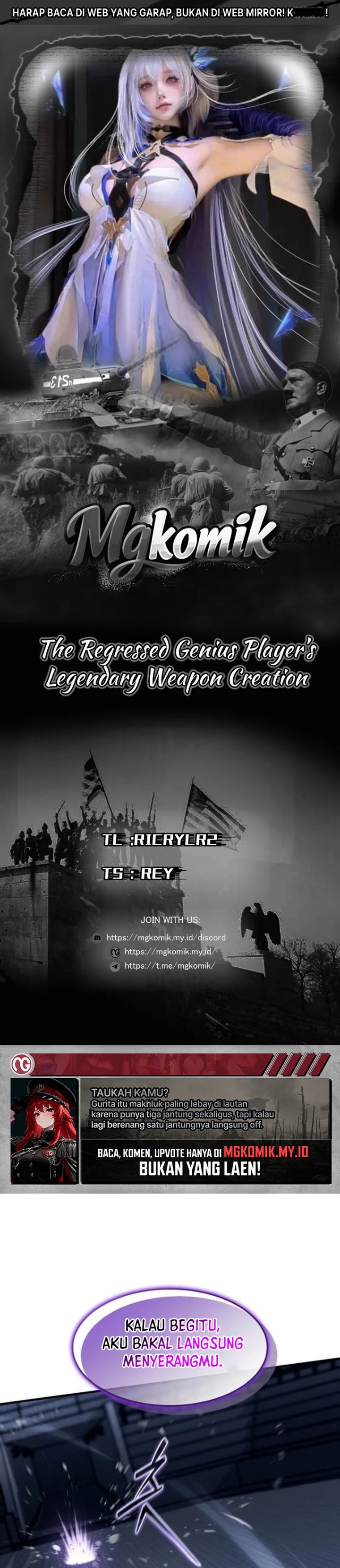 The Regressed Genius Player's Legendary Weapon Creation Chapter 97 - Page 1