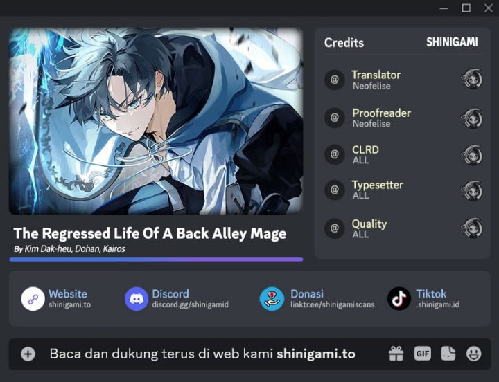 Baca The Regressed Life Of A Back Alley Mage - Chapter 40 halaman 1