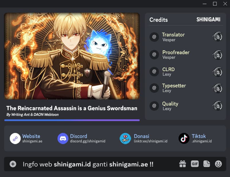 Baca The Reincarnated Assassin is a Genius Swordsman - Chapter 6 halaman 1