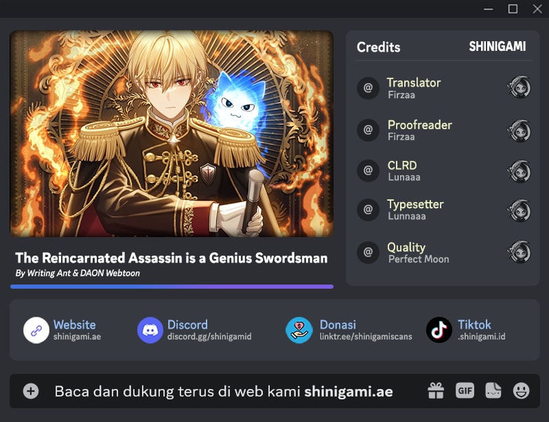 Baca The Reincarnated Assassin is a Genius Swordsman - Chapter 85 halaman 1