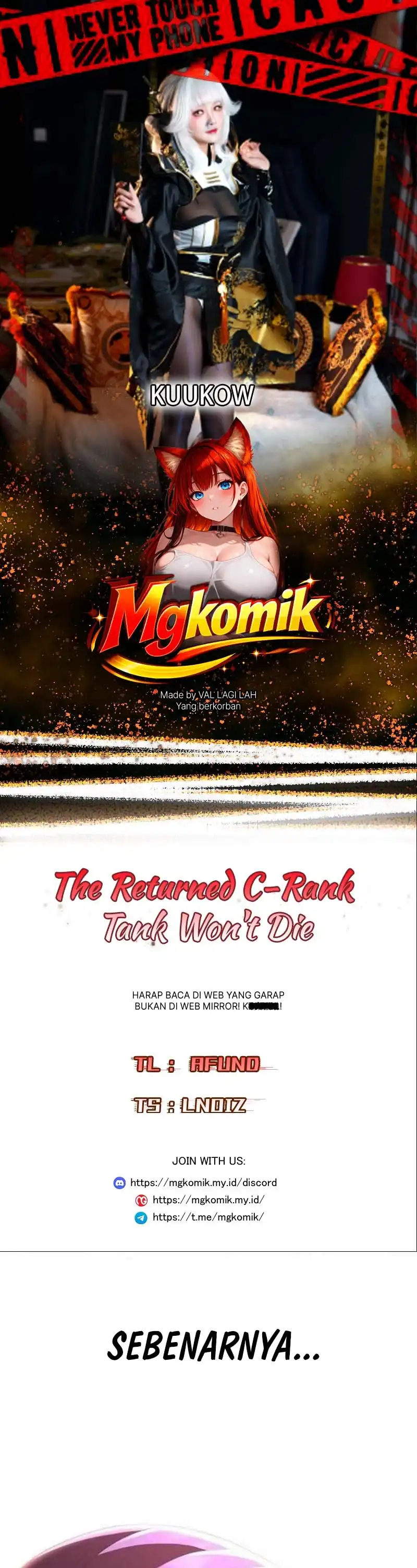 Baca The Returned C-Rank Tank Won't Die! - Chapter 52 halaman 1